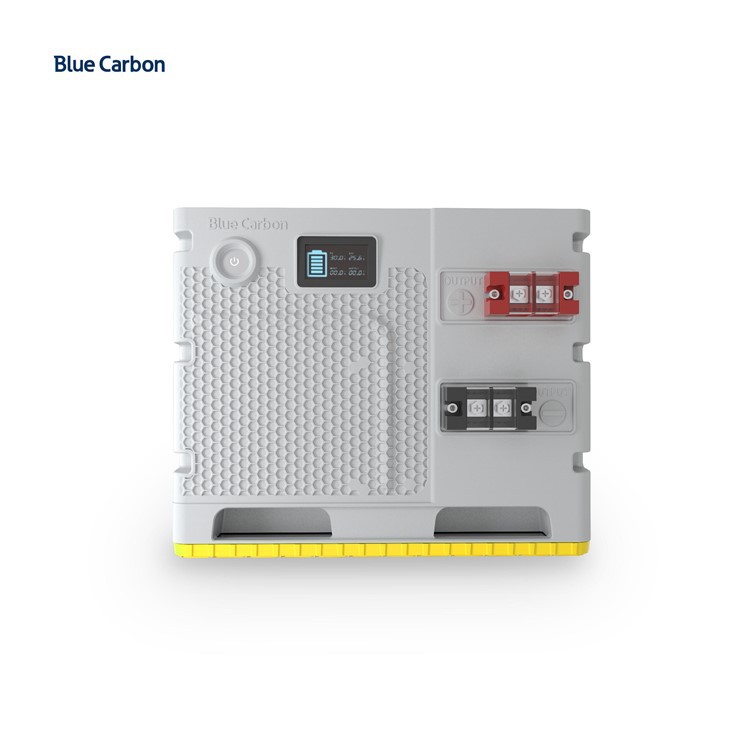 Blue Carbon 24V Solar Battery With Smart BMS for Home Appliances factory